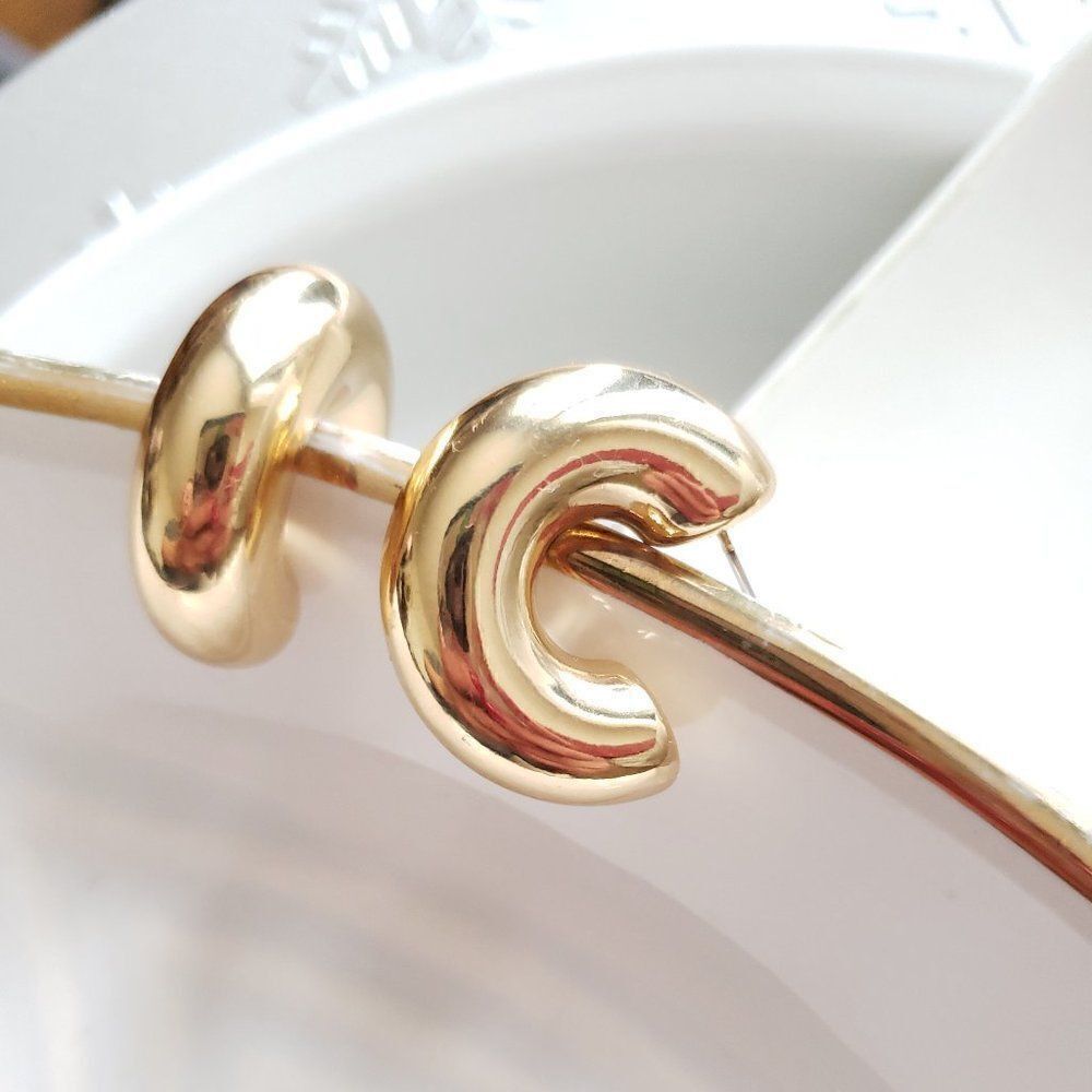 Anthro Tube Earrings